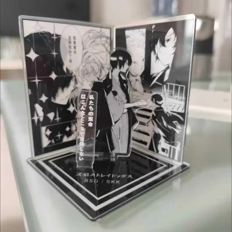 Desk Accessories - Support en acrylique pour figurine d'anime