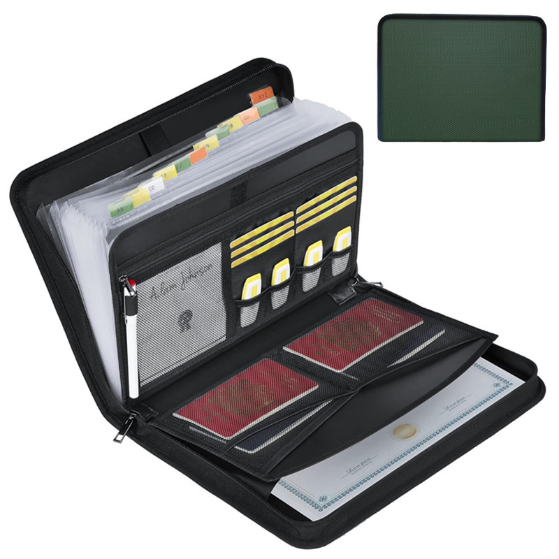 Classeur à expansion résistant - Expandable Accordion File Folder 13 Pockets avis et prix