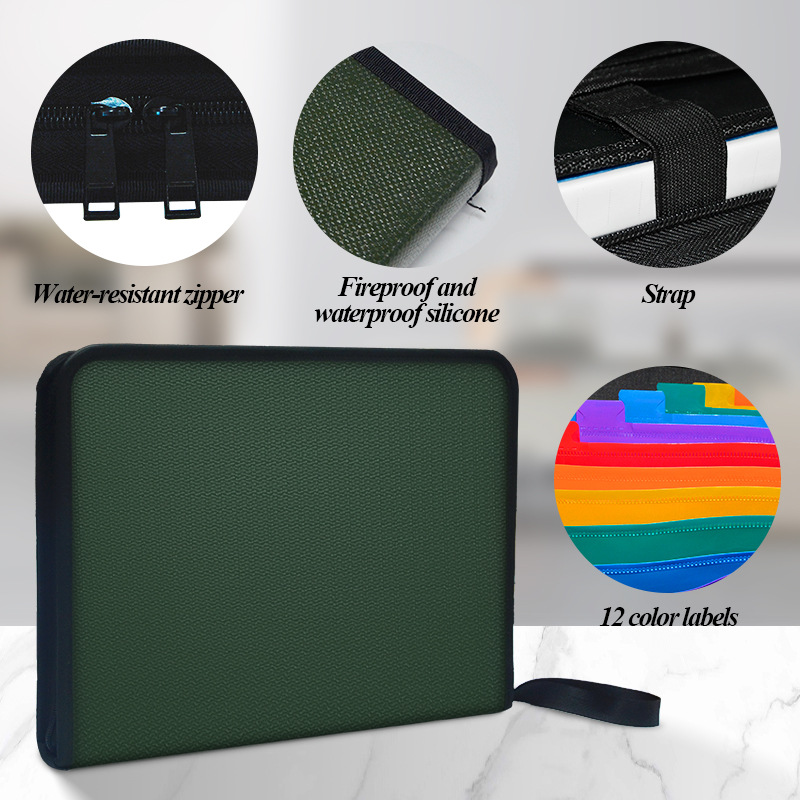 Classeur à expansion résistant - Expandable Accordion File Folder 13 Pockets avis et prix