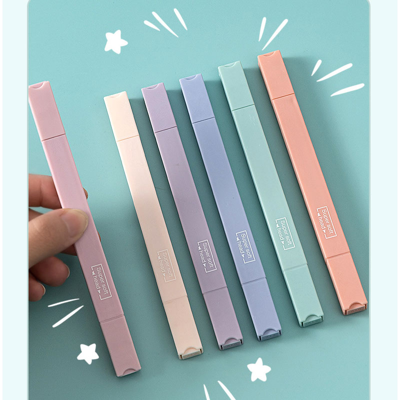 Ensemble de stylos surligneurs - Pastel Highlighter Set Double Ended avis et prix