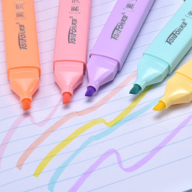 Surligneur de couleur pâle de  - Pastel Highlighter Set Double Ended avis et prix